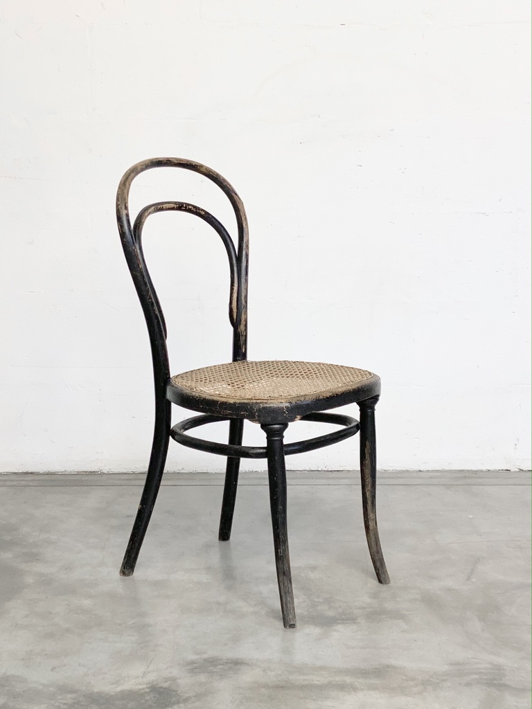Vintage Bentwood Cane Dining Chair