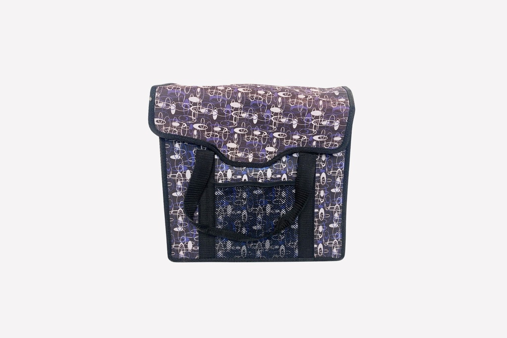 Retro Abstract Insulated Lunch Bag