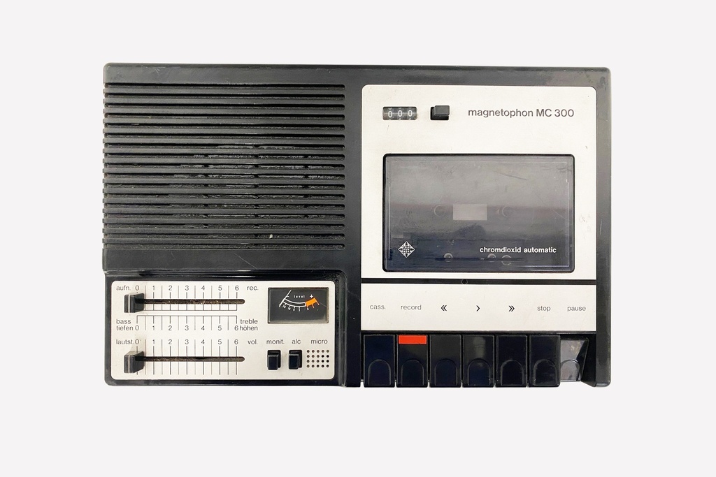 Vintage Magnetophon MC 300 Cassette Recorder