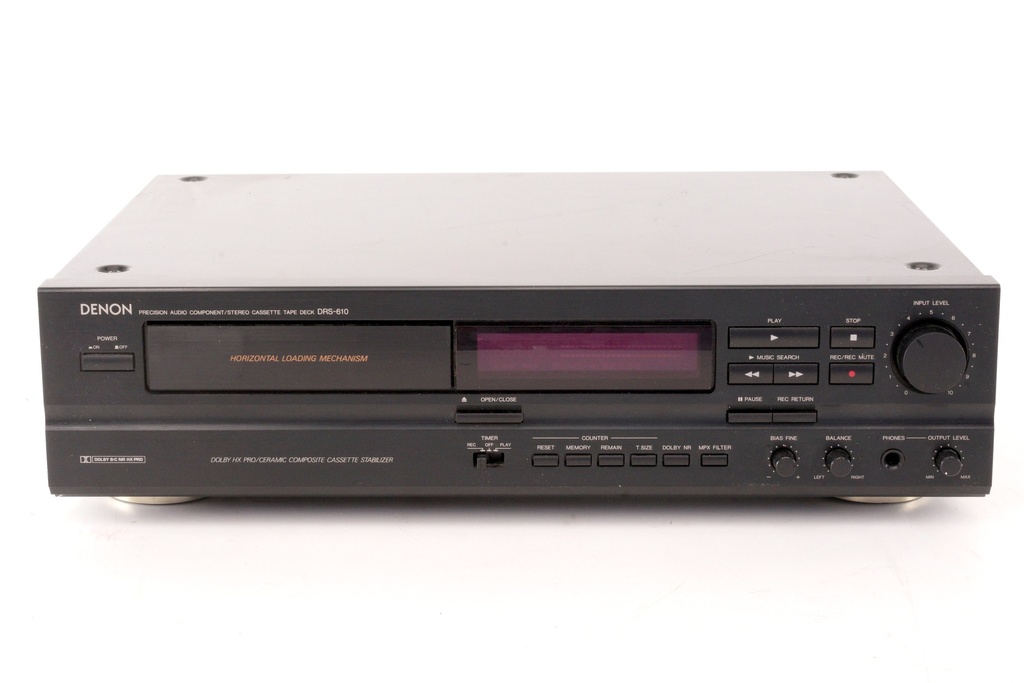 Denon Vintage Cassette Tape Deck DRS-610