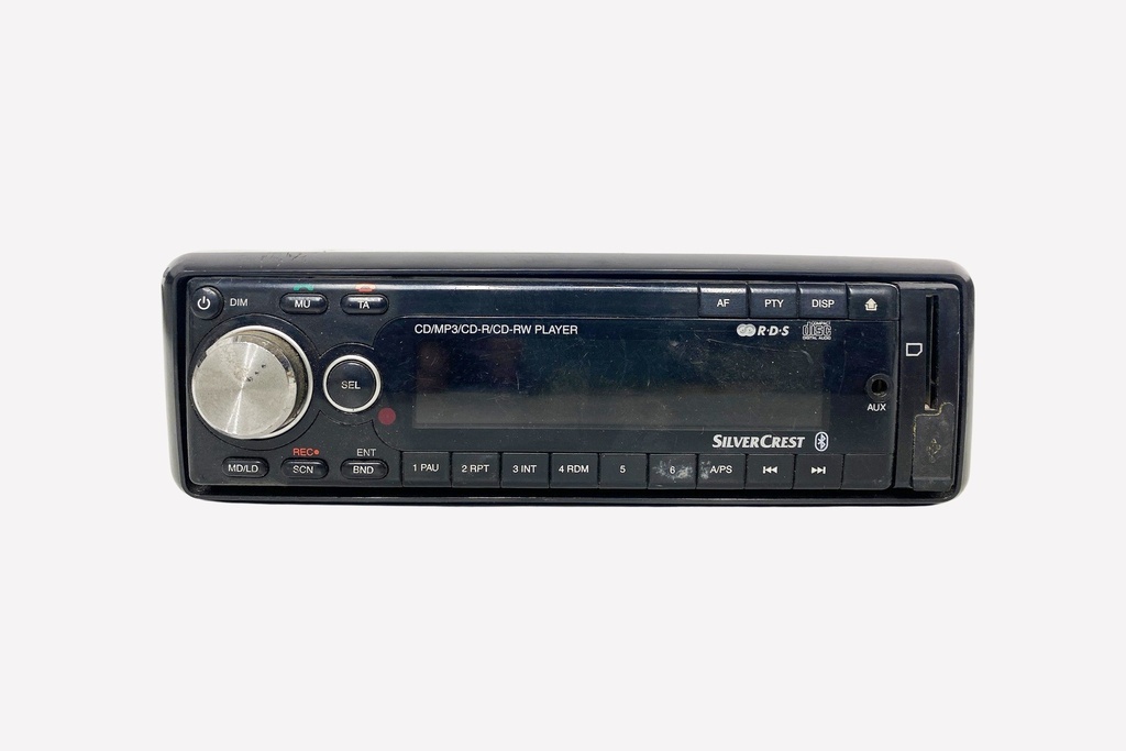 Vintage Car Stereo CD/MP3 Player