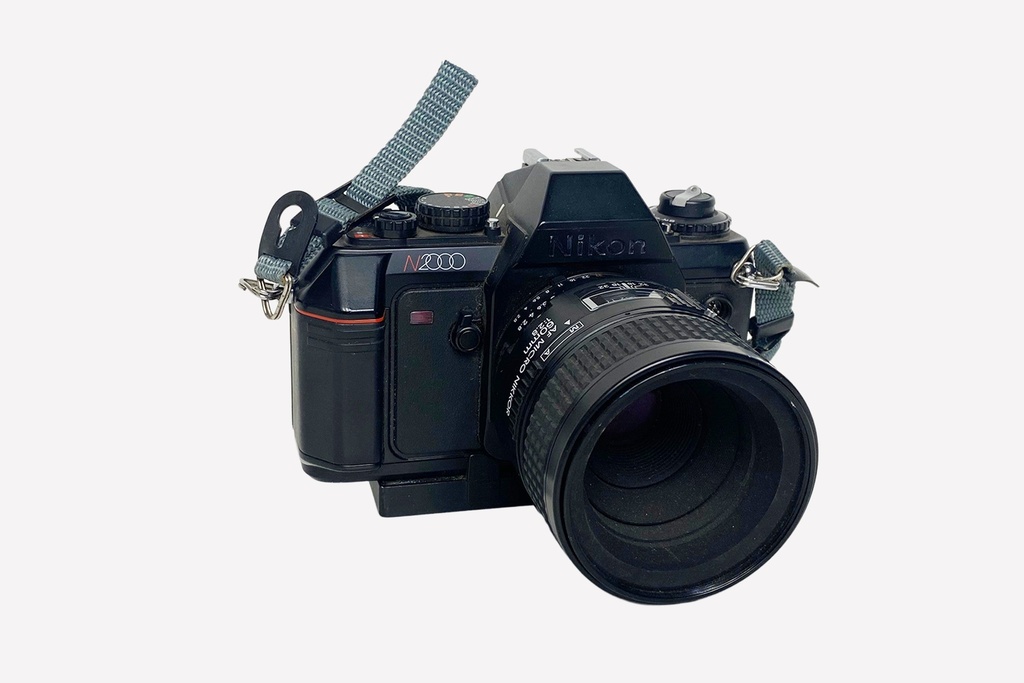 Vintage Nikon N2000 SLR Camera with Strap