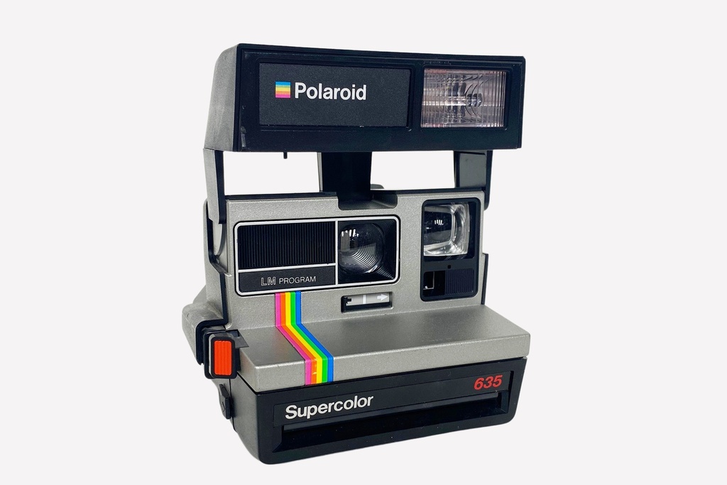 Vintage Polaroid Supercolor 635 Instant Camera