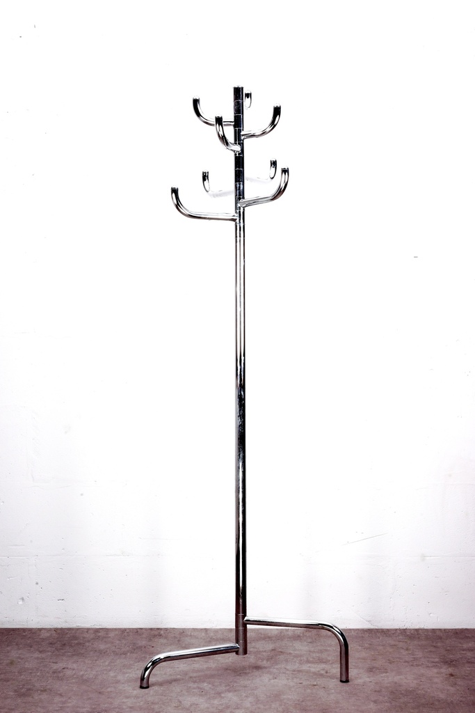 Modern Chrome Coat Stand