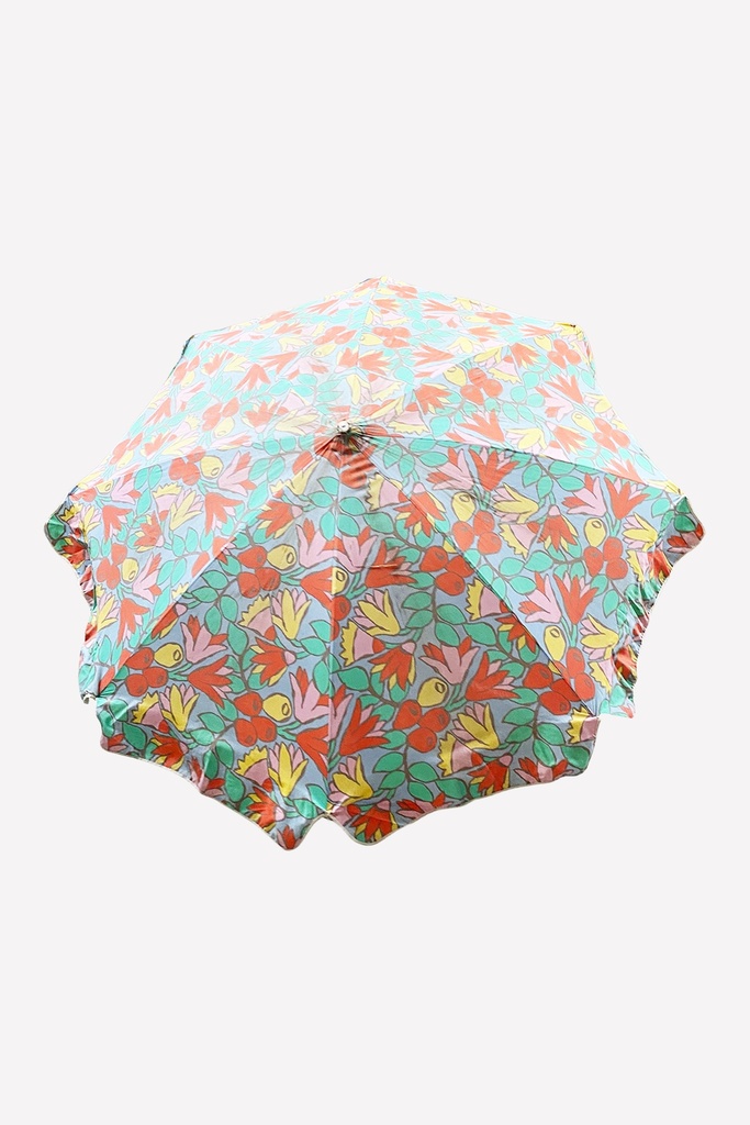 Vibrant Floral Patterned Umbrella