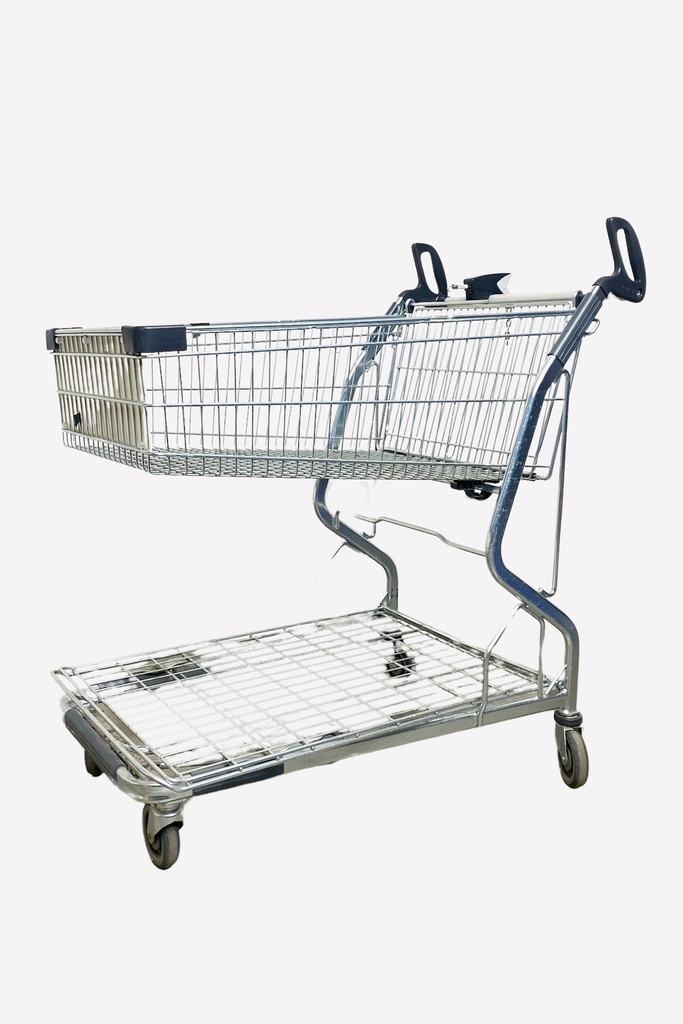 Two-Tier Commercial Shopping Cart