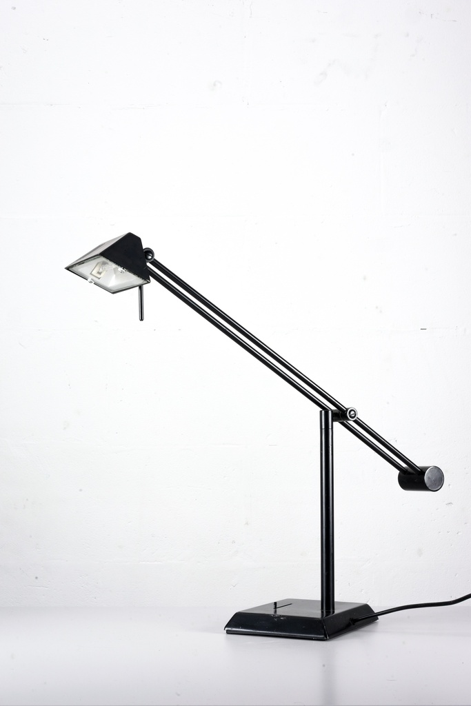 Modern Black Desk Lamp with Angular Head