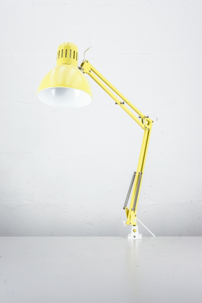 Sunny Yellow Adjustable Desk Lamp