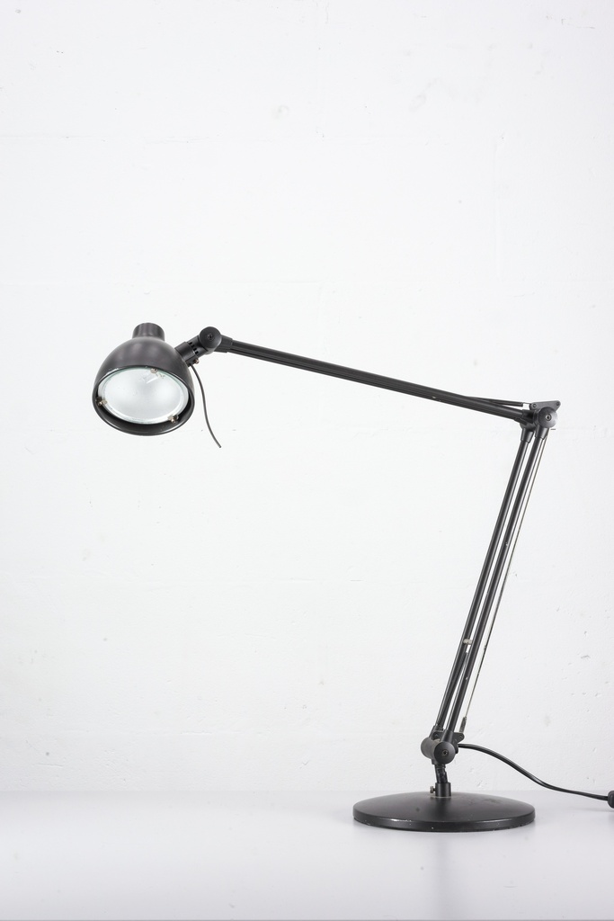 Industrial Black Adjustable Task Lamp
