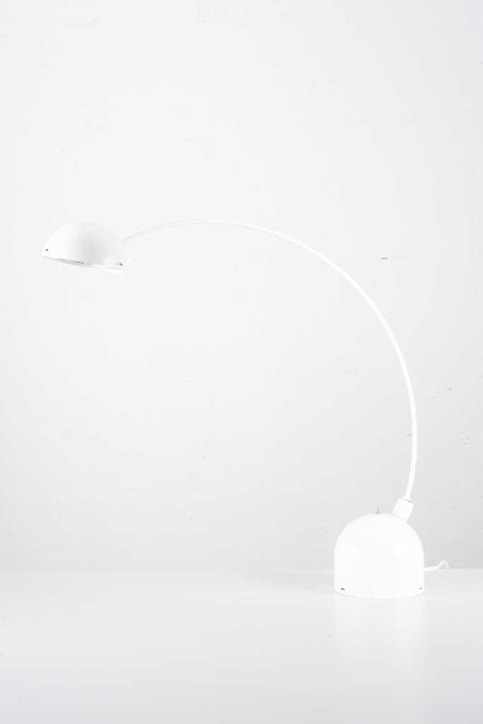 Minimalist White Arched Table Lamp