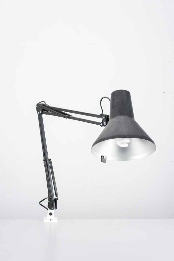 Industrial Black Adjustable Desk Lamp