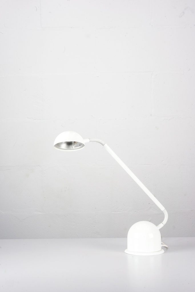 Modern White Dome Desk Lamp