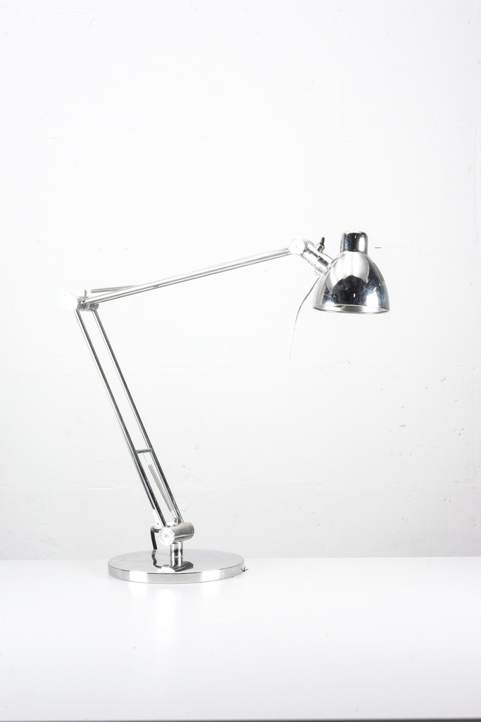 Chrome Adjustable Desk Lamp