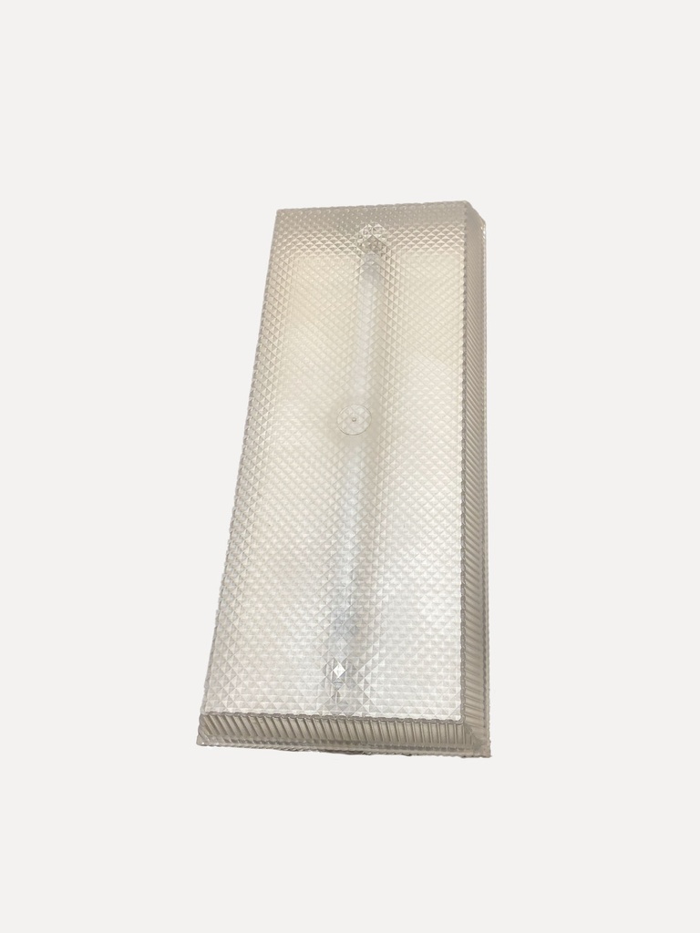 Diamond-Patterned Fluorescent Light Cover
