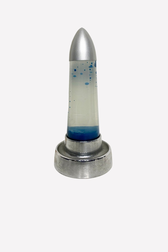 Retro Rocketship Motion Lamp Prop