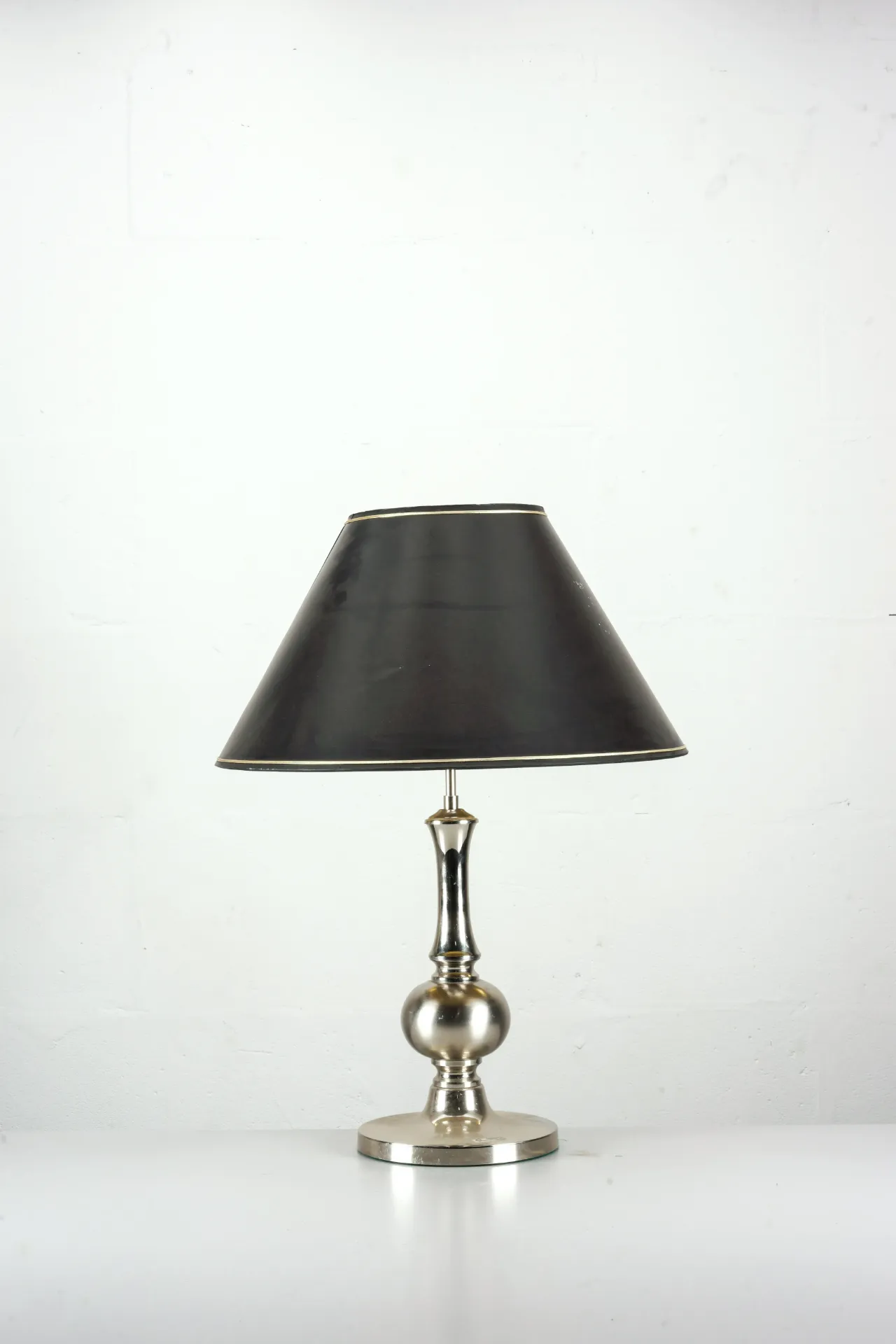 Silver Table Lamp