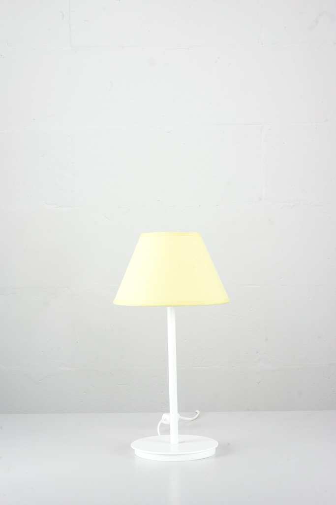 Minimalist White Table Lamp