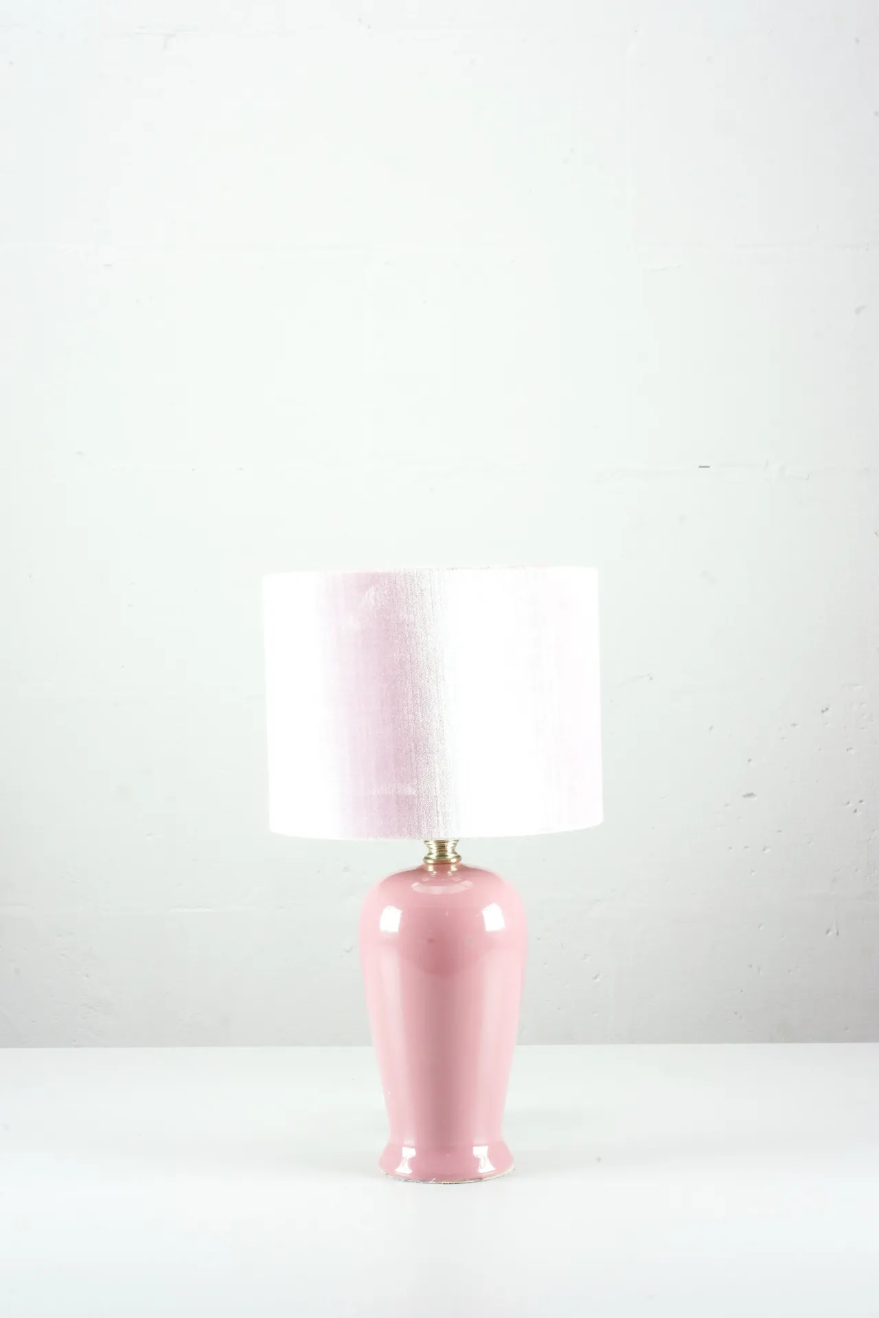 Blush Pink Ceramic Table Lamp