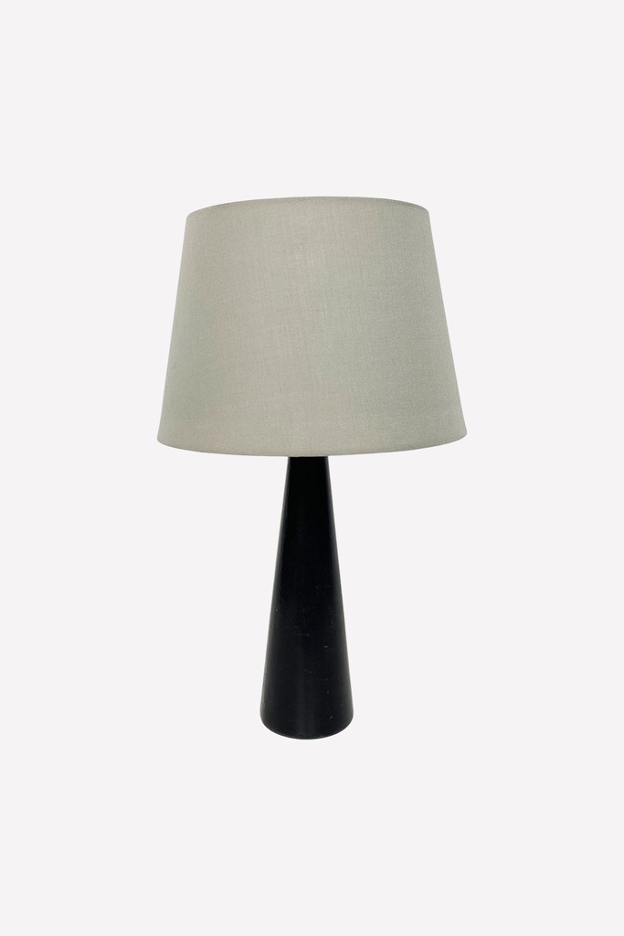 Modern Black Cone Table Lamp