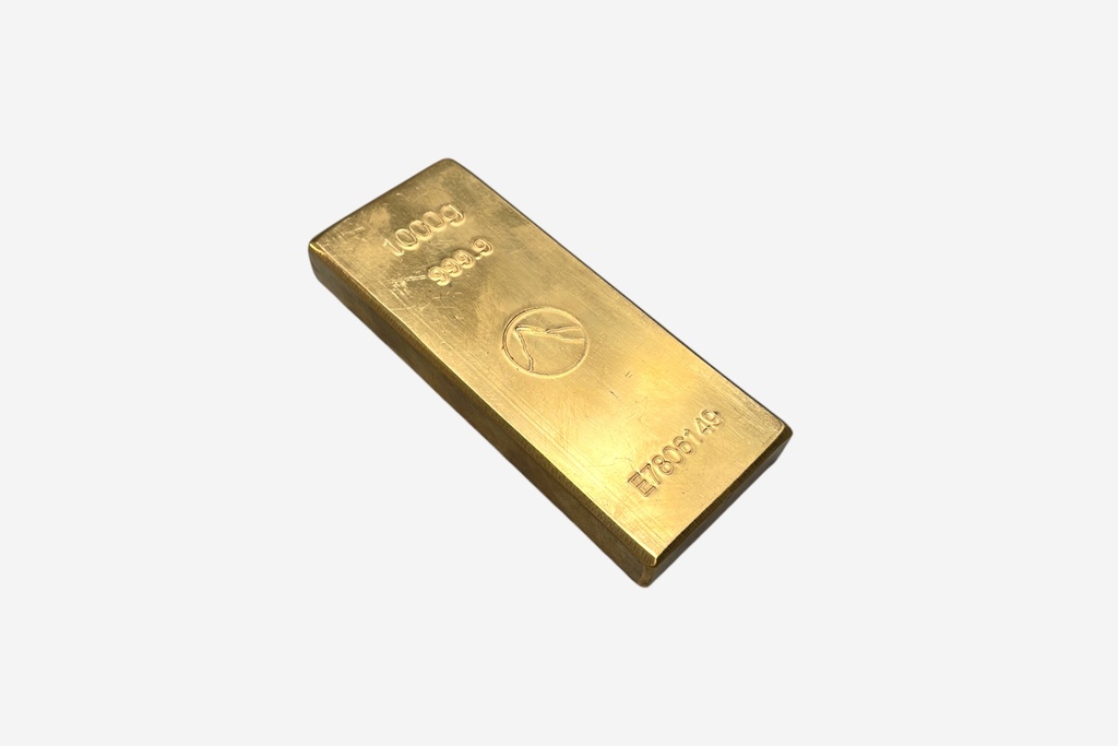 Solid Gold Bar Prop