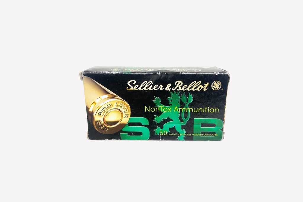 Sellier & Bellot 9mm Luger Ammo Box