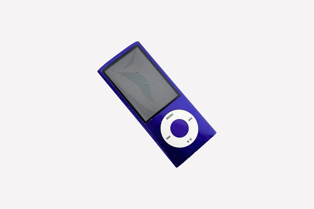 Retro Blue MP3 Player with Click Wheel