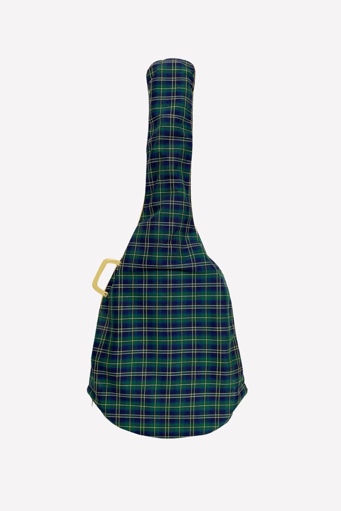 Tartan Guitar Case with Brass Handle