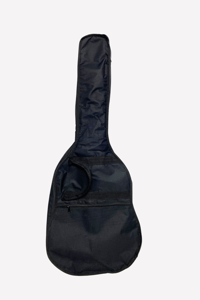 Black Soft Guitar Gig Bag with Front Pocket