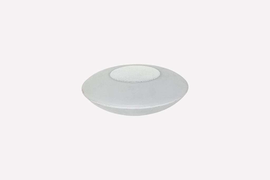 Futuristic White Saucer Speaker