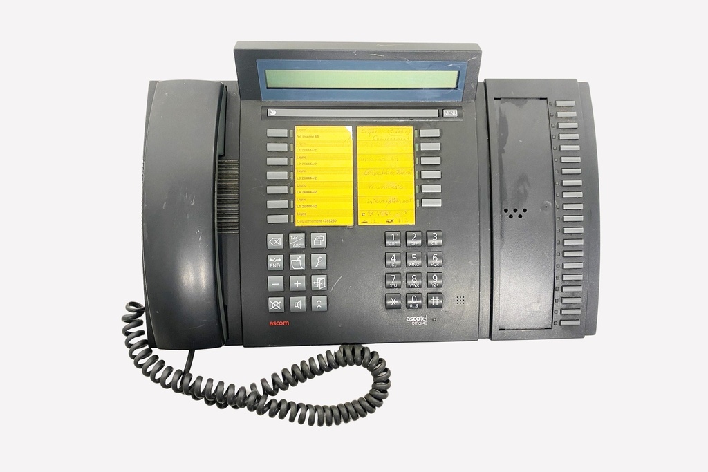Retro Office Landline Phone with Digital Display