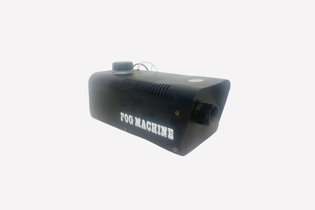 Black Fog Machine with Funnel Nozzle