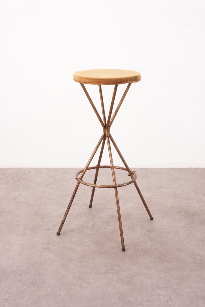 Vintage Industrial Tripod Bar Stool