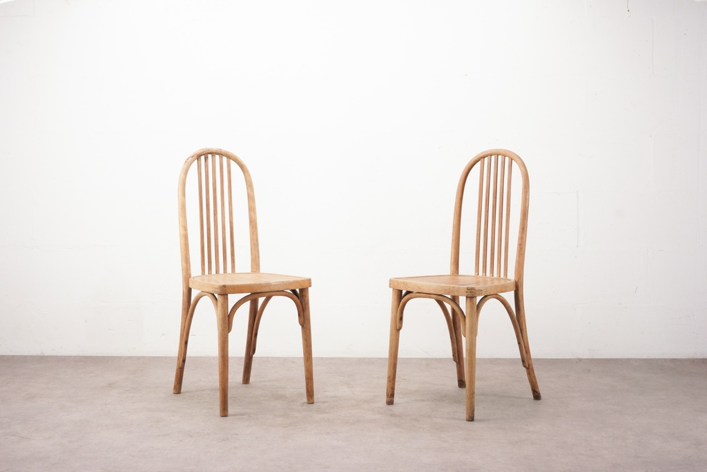 Pair of Vintage Bentwood Cafe Chairs