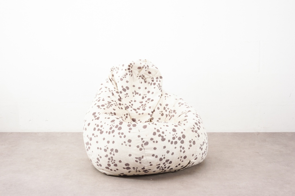 Speckled Neutral Bean Bag Chair