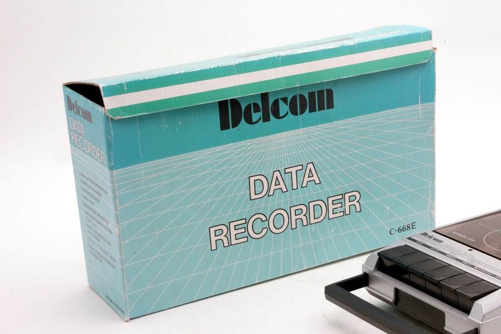 Retro Computer Data Recorder in Original Packaging