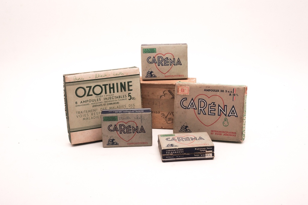 Vintage French Medical Packaging Collection