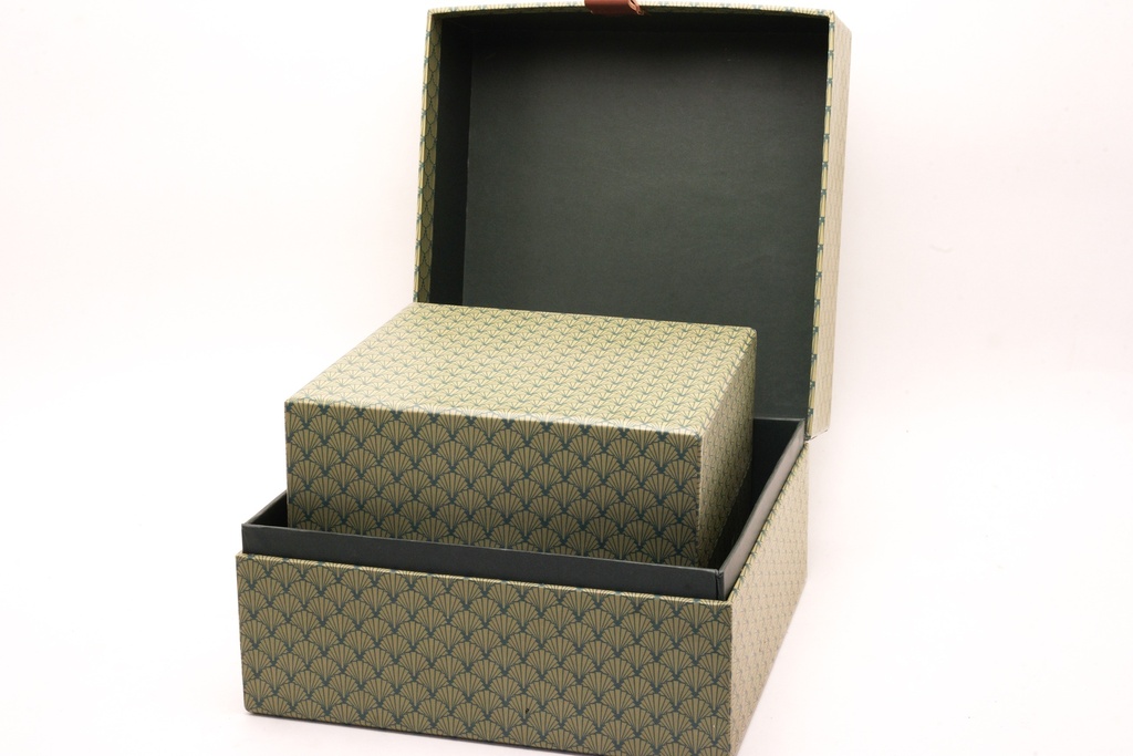 Art Deco Patterned Nested Gift Boxes