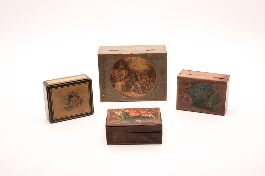 Vintage Decorative Keepsake Boxes Collection