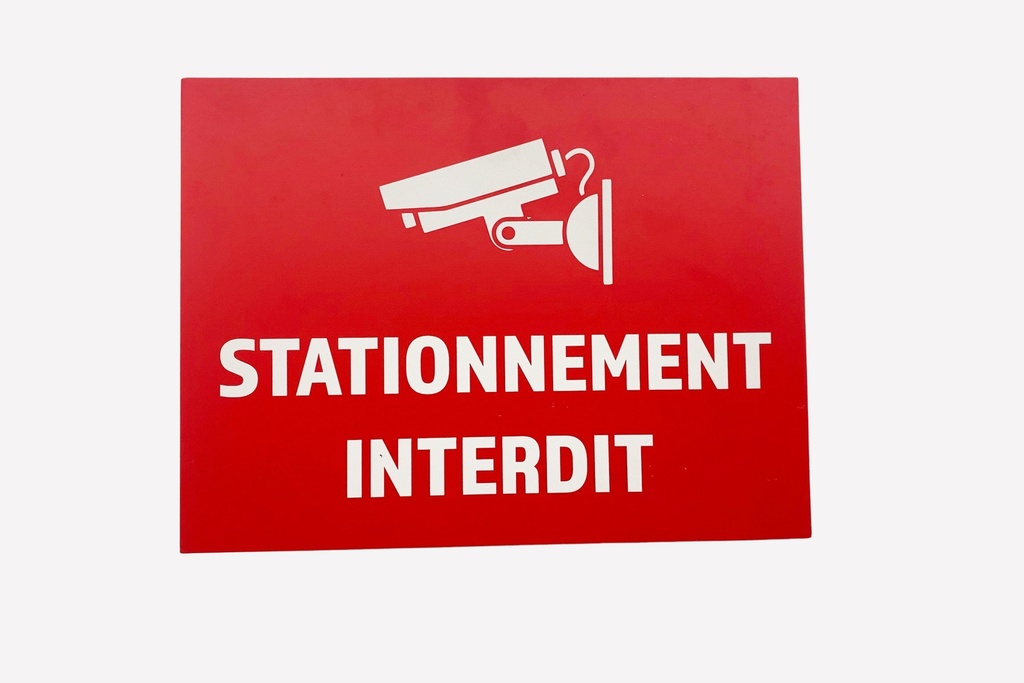 "Surveillance Warning Sign"