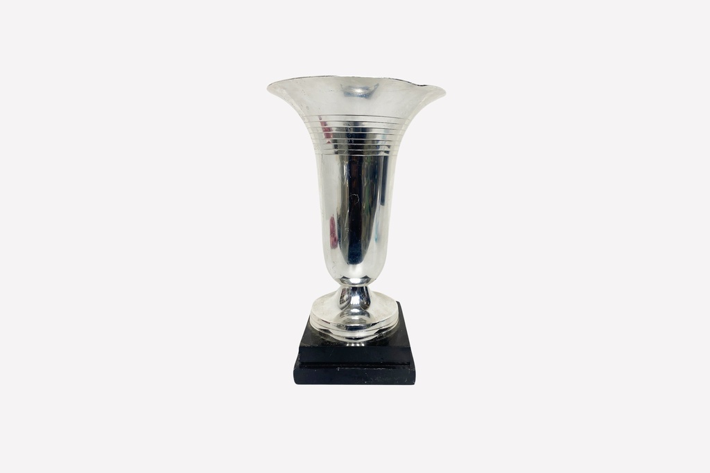 Art Deco Silver Trophy Vase