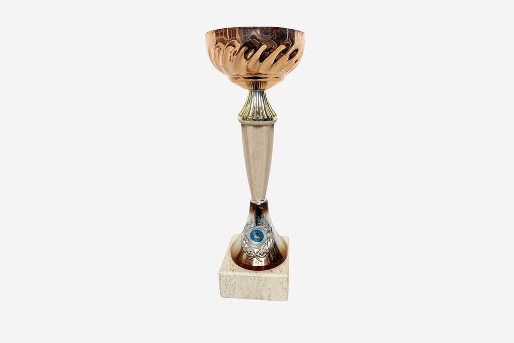 Gold-Cup Marble Base Trophy