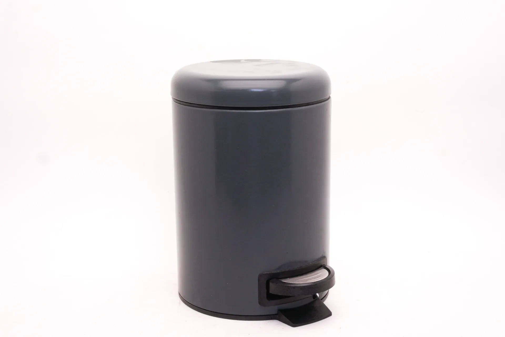 Charcoal Gray Pedal Trash Bin