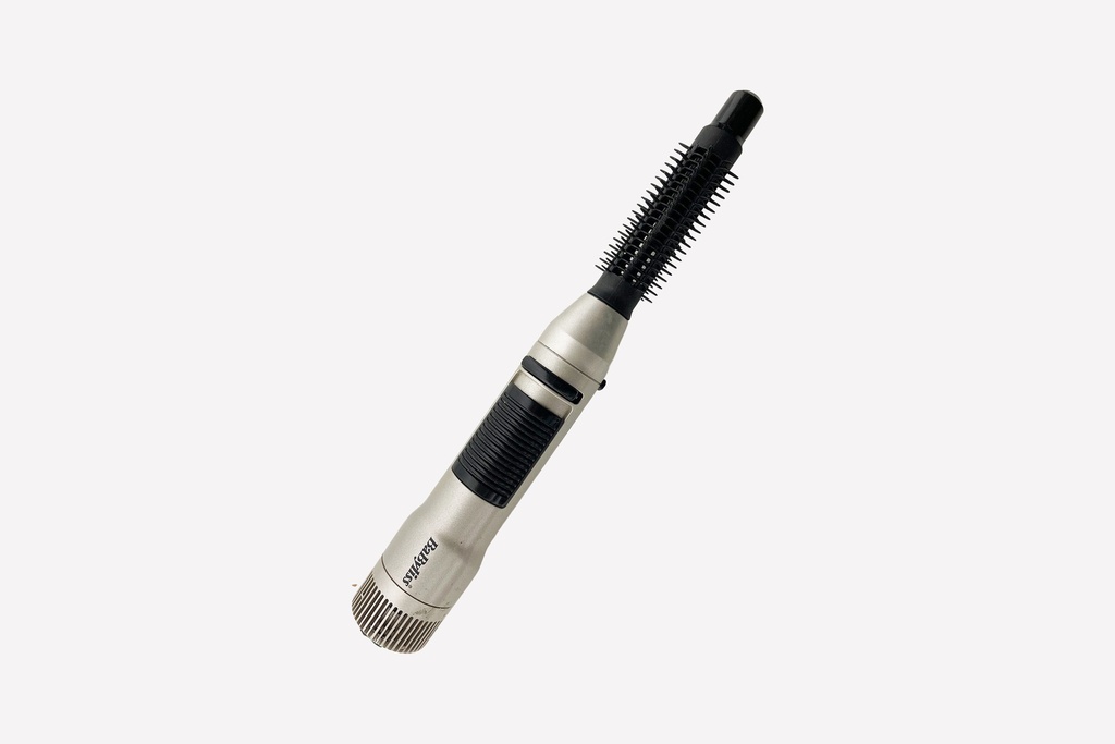 Silver Rotating Hot Air Brush Styler