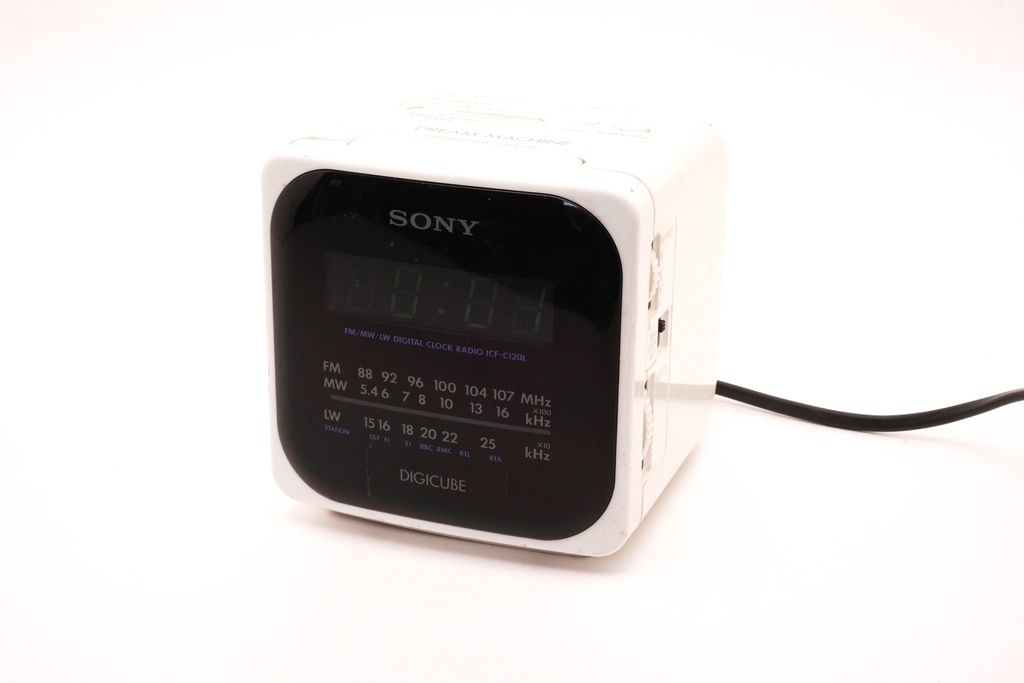 Retro Sony Digital Clock Radio