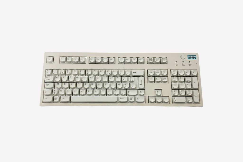 Vintage Siemens Nixdorf Computer Keyboard