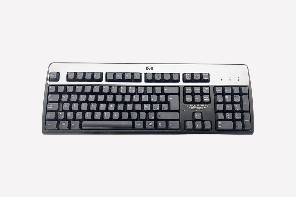 HP Wired Black Keyboard