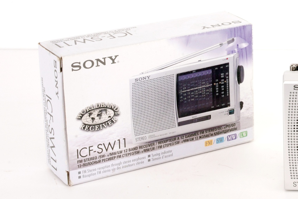 Sony ICF-SW11 Worldband Radio in Box