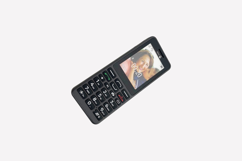 Basic Black Keypad Mobile Phone with Display Screen