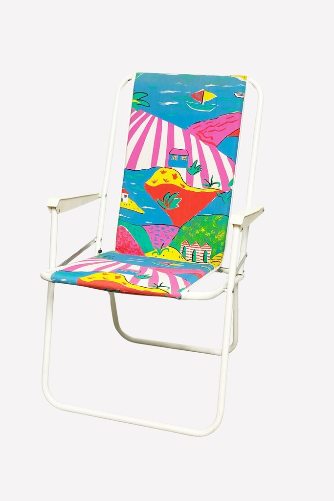 Retro Tropical Folding Beach Chair