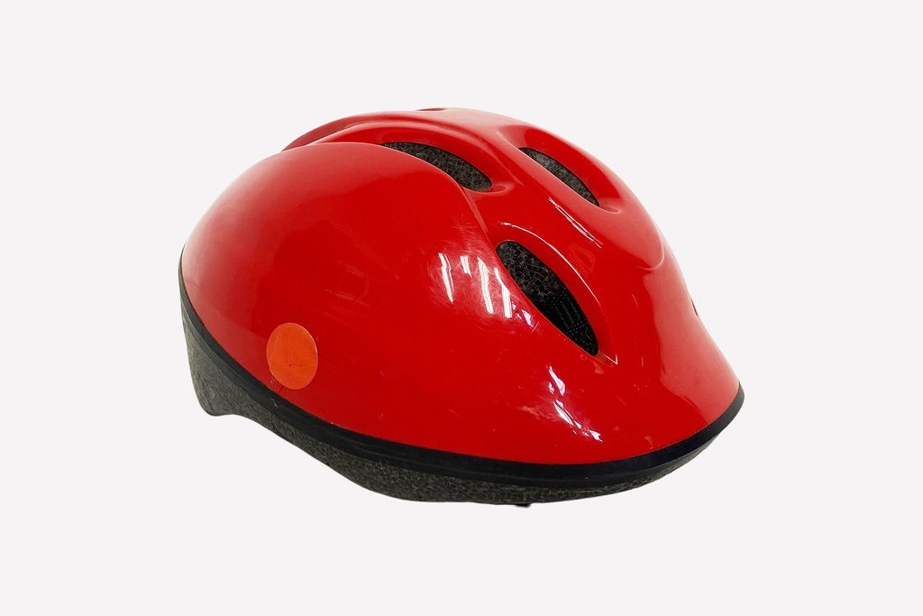 Bright Red Children's Bike Helmet